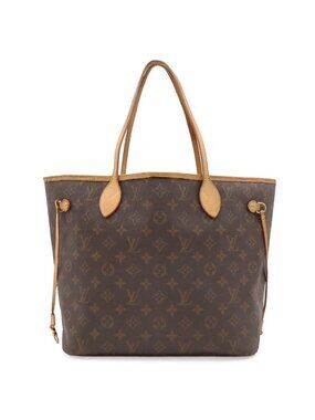 Louis Vuitton Monogram Neverfull MM Tote Shoulder Bag